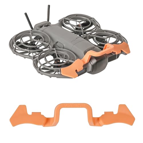 Gimbal Bumper Lens Protector Bar for DJI Neo 2, Anti-Collision Gimbal Protection Guard Camera Lens Cover Safety Bumper Quick-Release Mount for Neo 2 Drone Accessories (Orange) - color: Orange