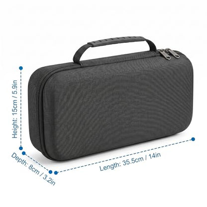 BLUE LAKE Performance Carrying Case for JC400 Switch 2 Controller, 1:1 Precision Fit Storage Bag with 10 Game Slots & Joystick Protection Slim Version