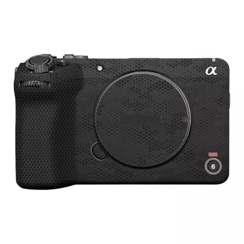 Camera Skin Wrap Anti-Scratch Sticker Coat Vinly Protective Film Body Protector Decals Cover for Sony FX30(Mamba Black) - color: Mamba Black
