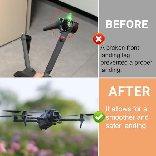 Replacement Front Landing Leg For Dji Mavic 4 Pro Lightweight Landing Gear Drone Body Protector For Dji Mavic 4 Pro Accessories