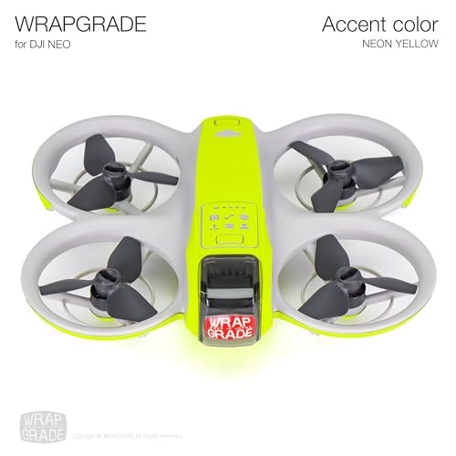 Wrapgrade for DJI NEO Accent Color Sticker (Neon Yellow) - color: Neon Yellow