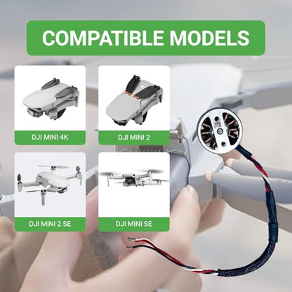Arm Motor Replacement Part for DJI Mini 4K/Mini 2/2 SE/Mini SE Drone Motor Arm Assembly Spare Part(Universal)