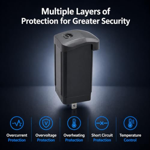 65W Fast Charger for DJI Air 3 Charging Hub,Drone with Camera Power Adapter