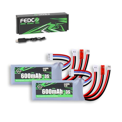11.1V Lipo Battery 600mAh 3S Rechargeable Lithium Polymer Batteries - size: 600mah 11.1V