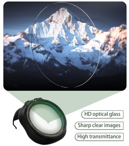 CPL Filter for DJI Neo 2 Drone, HD Optical Glass Gimbal Safe Snap On Lens Filter for Aerial Photography