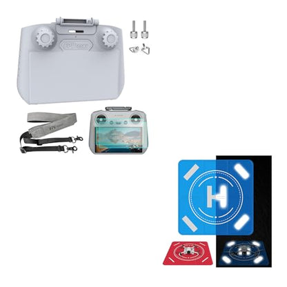 FPVtosky 3-IN-1 Mini 5/4 Pro RC 2 Sun Hood protective Cover+ Drone Landing Pad Weighted