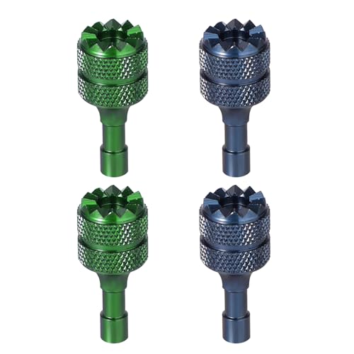4pcs Drone Control Sticks, Detachable Drone Joysticks Controller Stick Thumb Replacement Accessories Compatible with DJI Mini 3 Pro Drone DJI RC (Blue, Green) - color: Blue, Green