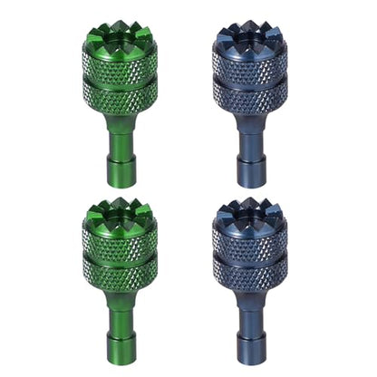 4pcs Drone Control Sticks, Detachable Drone Joysticks Controller Stick Thumb Replacement Accessories Compatible with DJI Mini 3 Pro Drone DJI RC (Blue, Green) - color: Blue, Green