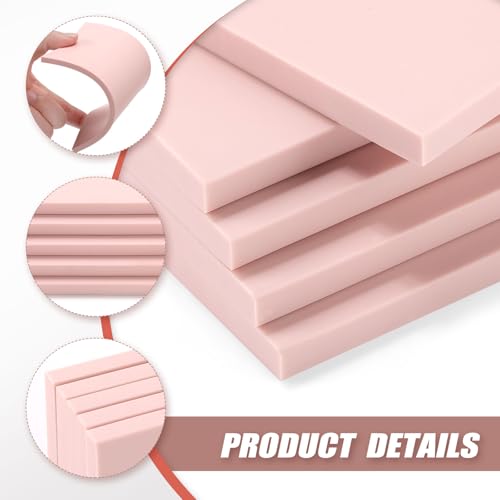 Bobblebro Linocut Kit for Printmaking, 5 PCS 4"x6" Rubber Linoleum Blocks - style: KIT-5PCS