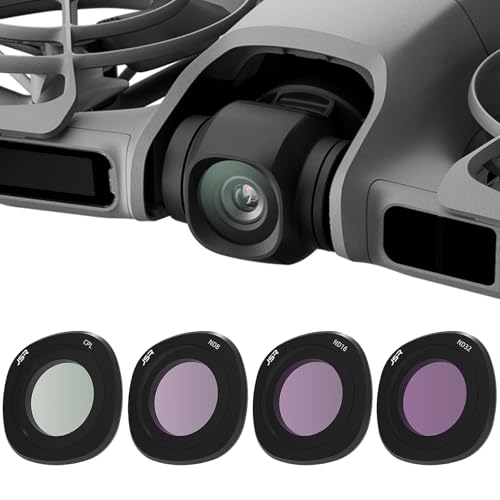 (4 Pack) ND & CPL Filter Set for DJI Neo 2, CPL ND8 ND16 ND32 Compatible with DJI Neo 2 Drone,Optical Glass Photo Filter Kit,Lens Protection,Drone Accessories