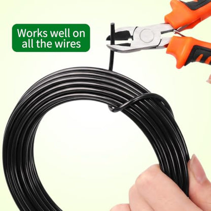 Mudder 5 Roll Bonsai Training Wire Aluminum 2/2.5/3/4/6mm Black - color: Black, size: 2/2.5/3/4/6mm