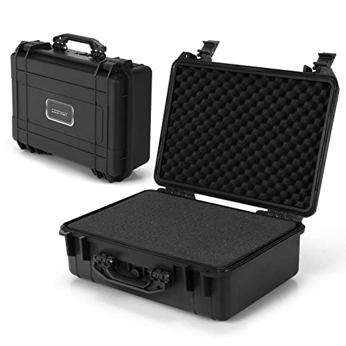 COSTWAY 22" Waterproof Hard Case, Multi-Purpose Small Camera Dry Box