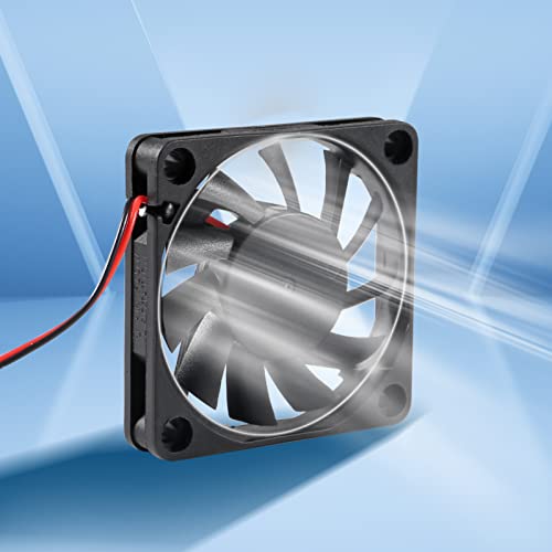 UMLIFE 4-Pack 24V 60mm Fan 60x60x10mm Dc Brushless Computer Case Fan 2Pin - color: 6010 24V