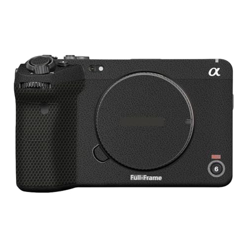 Premium Camera Premium Sticker Protective Film Anti-Scratch Skin for Sony FX3 ILME-FX3(Leather Black) - color: Leather Black