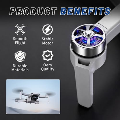 Mini 4K Drone Motor Arm Assembly Replacement Front Right Arm, Compatible with DJI Mini 4K Spare Parts - size: Front Right
