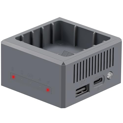Hanatora Multifunction USB Charger for DJI Mavic 4 Pro Battery,Storage Charge and Discharge,Two-Way Hub,Drone Single Charging Accessories