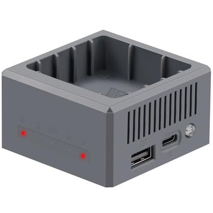 Hanatora Multifunction USB Charger for DJI Mavic 4 Pro Battery,Storage Charge and Discharge,Two-Way Hub,Drone Single Charging Accessories