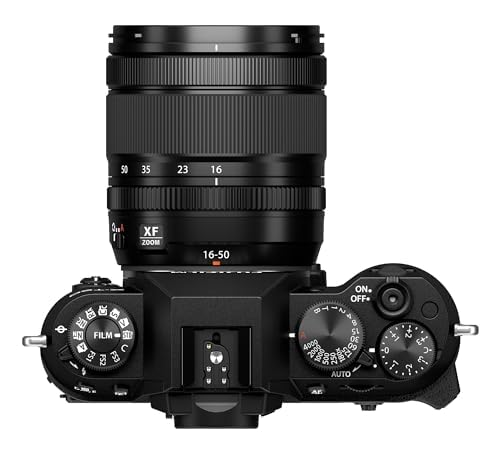 Fujifilm X-T50 Mirrorless Digital Camera XF16-50mmF2.8-4.8 R LM WR Lens Kit - Black Bundle with Additional Accessories
