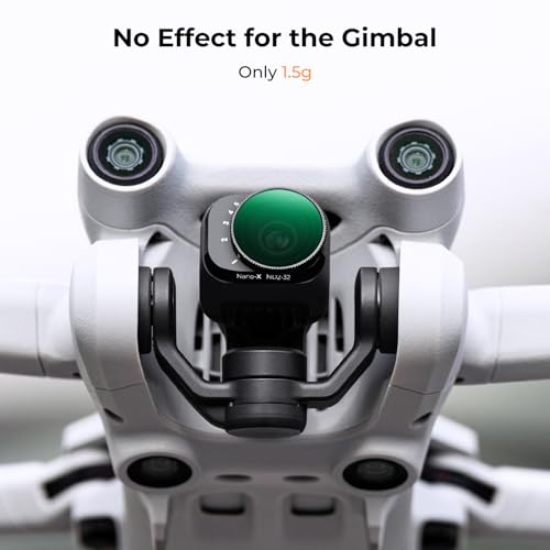 K&F CONCEPT Variable ND2-32 (1-5 Stop) ND Filter for DJI Mini 3 Pro - style: ND2-32