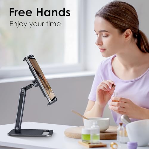 CreaDream Tablet Stand, Heavy Aluminum iPad Stand for Desk - size: Short - One Arm