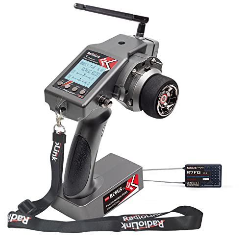 Radiolink RC6GS V3 7CH Transmitter and Gyro Receiver R7FG for RC Car & Boat