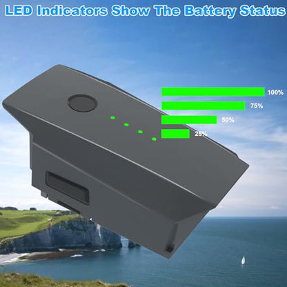 Mavic Pro Battery, 2 Pack 3830mAh 11.4V Intelligent Flight Battery for DJI Mavic Pro/Pro Platinum/Pro White