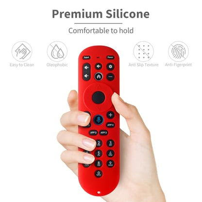 Silicone Cover for Xumo TV Remote Control RC3401/PR1,Anti Slip Sleeve Case for Pioneer Xfinity Spectrum Element Remote with Lanyard(Blue) - color: Blue