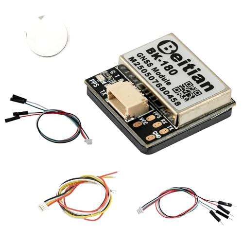 BK-180 Beitian GPS Module Quad-Mode TTL Level 115200bps GPS Car Navigation with Antenna Support GPS Glonass Beidou Galileo for Arduino Raspberry Pi Aircraft Pixhawk APM Flight Controller
