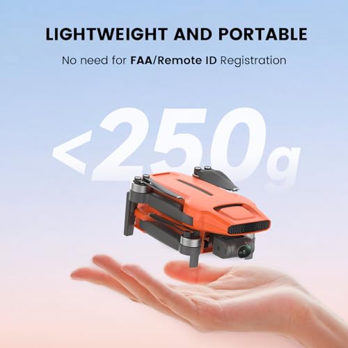 FIMI Mini 3 Drone with Camera for Adults 4K, Upgraded Imaging Module, 3-Axis Gimbal, 9KM HD Transmission, 4K/60fps 48MP Camera, AI Night Vision, Auto Return, Visual Tracking, 64min Flight