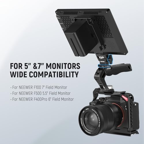 NEEWER Camera Monitor Mount with Cold Shoe, MA002 - style: MA002 w/Cold Shoe