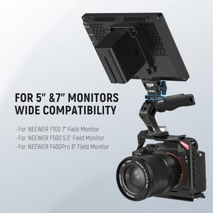 NEEWER Camera Monitor Mount with Cold Shoe, MA002 - style: MA002 w/Cold Shoe