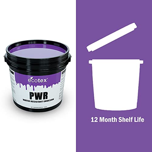 Ecotex® PWR Screen Printing Emulsion - Plastisol & Water Based Ink, 1 Qt - size: Quart - 32 oz.