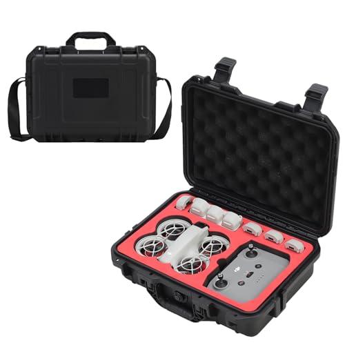 Neo Case,Waterproof Rugged Hard Travel Carrying Case for DJI Neo Fly More Combo,RC-N3 Remote Controller,Intelligent Flight Battery,Charging Hub and Other Accessories
