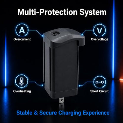 65W Drone Charger for DJI Air 3 Air 3S, Charges 3 Batteries At Once