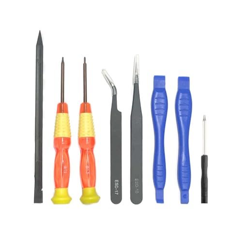iMusk 8 pcs of DJI Mini 3/4/5 Pro Disassembly Kit with T5/T4 Screwdrivers, Tweezers and Opening Repair Tools
