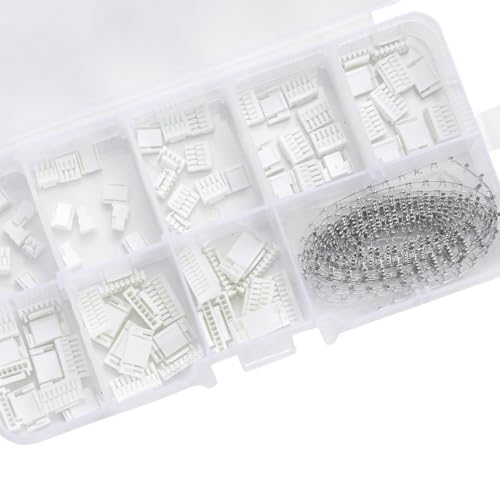 JST GH 1.25mm Connector Kit, 2/3/4/5/6/7/8/10Pin Housing Connectors