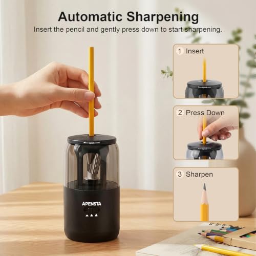 Automatic Electric Pencil Sharpener