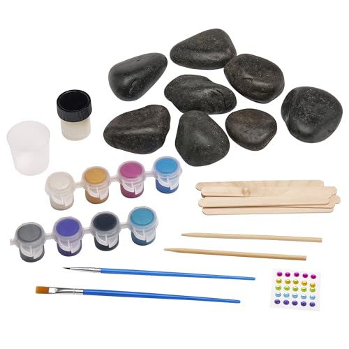 Cra-Z-Art Shimmer 'n Sparkle Metallic Mania Rock Art Kit