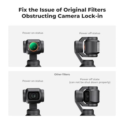 K&F CONCEPT Magnetic 4 Pack CPL ND16 ND64 ND256 Filter Kit - style: CPL+ND16+ND64+ND256