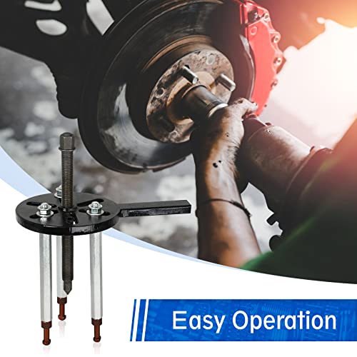 21 in1 Bearing Puller, Bearing Puller Set, Inner Hole Three-Jaw Puller, with Curved Hook and Red Steel Collet Multifunctional Bearing Removal Tool, with Heavy Duty Portable Storage Case Blue - size: 21in1-puller