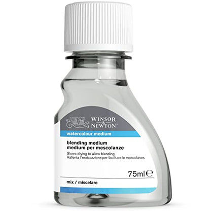 Winsor & Newton Watercolor Medium, Blending Medium, 75ml Bottle - color: Blending Medium, style: 2.5-oz Bottle