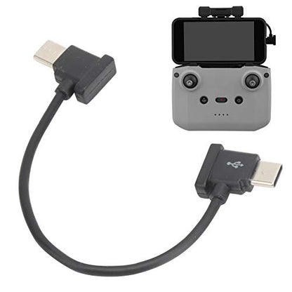 Drone Remote Control Cable, Drone Adapter Cable, 15cm TypeC to TypeC Data Cable for Mavic Air 2/Mini 2