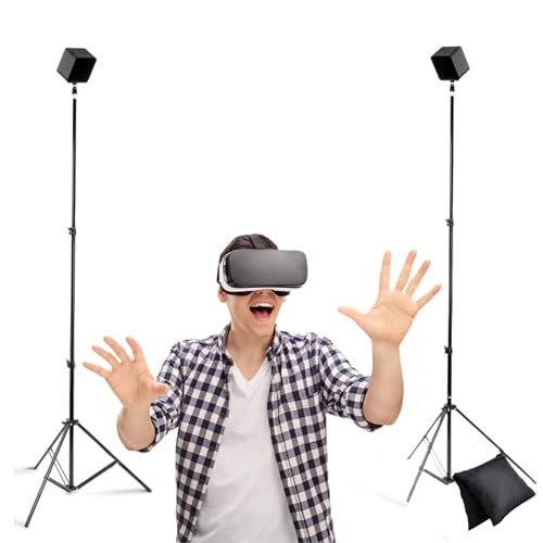 Skywin VR Tripod Stand for HTC Vive Base Station - 2 Adjustable Stands - color: Black, size: 2 Stands