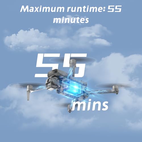 4K GPS Drone with Camera, Screen Controller and 3-Axis Gimbal