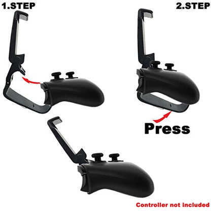 Controller Mobile Phone Holder/Cellphone Mount/Clip Compatible with Microsoft Xbox/Xbox One/Xbox Series X/S/Xbox Elite 1 /Series 2 /Steelseries Nimbus Controllers（not Controller