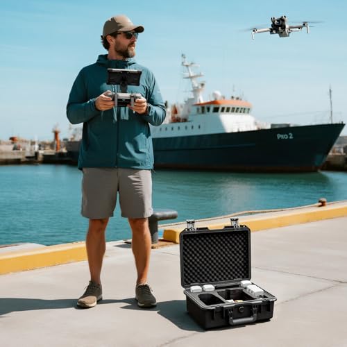 Lykus Titan MM520 Waterproof Hard Case for DJI Mini 5 Pro and DJI RC Pro 2