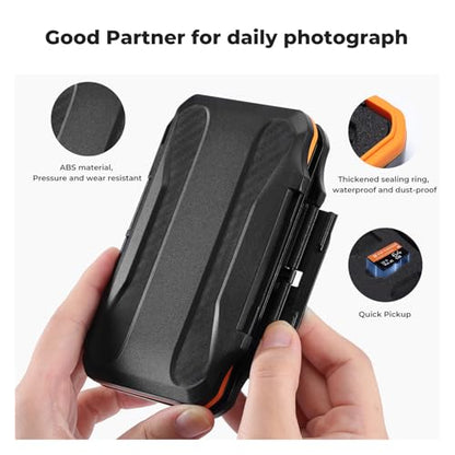 K&F CONCEPT 28 Slot SD Card Case, SD/TF Card Holder/Organizer - size: For 28 Micro SD