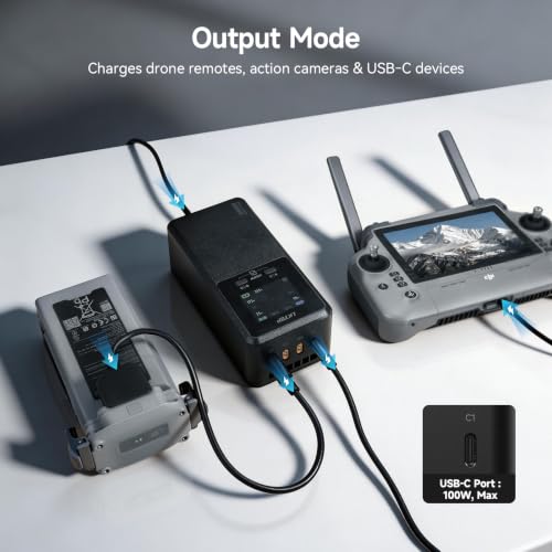 LKTOP Matrice 4T/4E 300W Parallel Charging Hub for DJI Matrice 4 Series