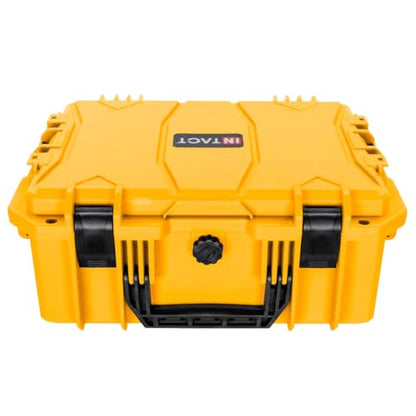 Eylar 18" Intact Series Hard Camera Case, Lightweight and Durable Stacker Design with Foam (Yellow) - color: Yellow