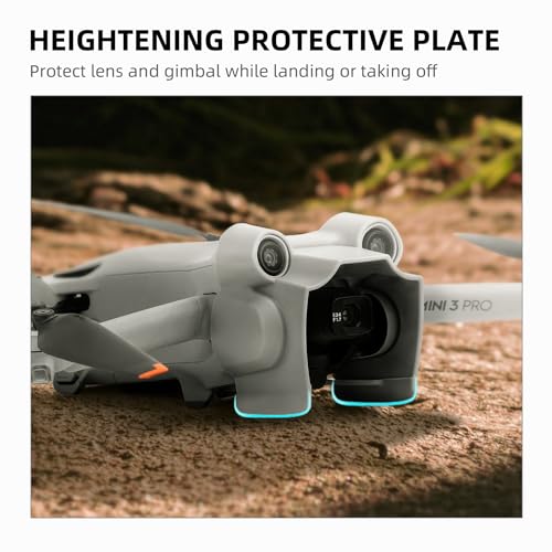 Lens Hood Protective Cover for DJI Mini 3 Pro, Drone Accessories Gimbal Lens Cap Sun Shade Camera Protector